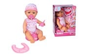 Dukker & Tilbehør - Simba New Born Baby Spise Væde Dukke, 30 cm - 105037800