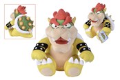 Dukker & Tilbehør - Simba Super Mario, Bowser Bamse (27 cm) - 109231532