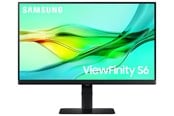 Skærm - 24" Samsung ViewFinity S6 S24D600UAU - 2560x1440 (QHD) - 100Hz - IPS - 90W USB-C - KVM switch - LS24D600UAUXEN