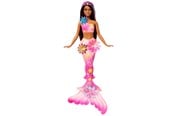 Dukker & Tilbehør - Barbie Blooming Magic Black Mermaid Doll - JDM73