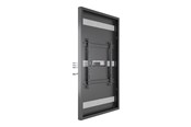 Vægbeslag, AV-Beslag & AV-Møbler - Multibrackets M Pro Series enclosure - Large - for LCD display - column slim - black RAL 9005 - Maks 50 kg - Maks størrelse 75" - 7350022738973