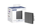 Smart Home - Aqara Smart Wall Switch H1 Double– Grey (No Neutral) - WS-EUK02-G
