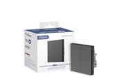 Smart Home - Aqara Smart Wall Switch H1 Double– Grey (With Neutral) - WS-EUK04-G