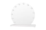 Makeupspejl - UNIQ London Round Makeup Mirror with 12 LED lights - 7268