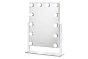Makeupspejl - UNIQ New York Mega Makeup Mirror with 12 LED lights - White - 7275