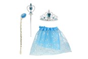 Kostumer - Toi-Toys Ice Princess with Tutu Tiara and Staff Princess - 12456A