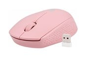 Mus - Natec STORK - mouse - 2.4 GHz - pink - Mus - Optisk - 3 knapper - Pink - NMY-2002