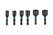 Bor & bits - Makita E-15768 Impact Black Impact Socket Bit Set 6 Pieces - E-15768