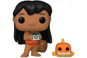 Merchandise - Funko! - Pop! Disney: Lilo & Stitch - Lilo W/ Pudge 10cm - Figur - 55621