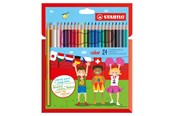 Skrive- og Tegneværktøjer - STABILO color - Colored Pencil - Set With 24 Pieces - 1924/77-11