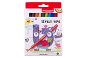 Skrive- og Tegneværktøjer - Bruynzeel Kids Felt-tip pens 12 pcs. - 60121112