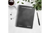 Kalender - Mayland Studie Lærerkalender A5 matsort karton 2025/2026 - 26813000