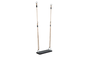 Udendørsleg - Hudora Rubber Swing Black - 72175/00