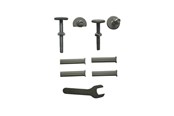 Baby Udstyr - BabyDan  fittings til Avantgarde/ Asta/ Premier sikkerhedsgitter, Hvid - 300538