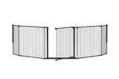 Baby Udstyr - BabyDan CombiFit XL sikkerhedsgitter, 90-278 cm, sort - 501507