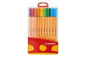 Skrive- og Tegneværktøjer - STABILO point 88 - Fineliner - ColorParade - Set 20 Pieces - SCH028
