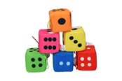 Bamser - Jono Toys Dice Plush 7cm - 11048