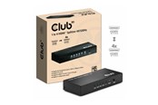 Skærm & Lyd switch - Club 3D CSV-1385 - video/audio splitter - 1 to 4 4K120Hz - 4 ports - CSV-1385