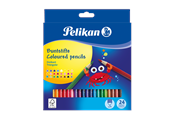 Hobby artikler - Pelikan Farveblyanter, 24 stk. - 100401583