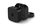 Mobil - Covers & Cases - Spigen Silicone Fit Mount - black - Apple TV 4K 3th Gen (2022) - AMP05858