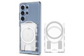 Mobil - Andet Tilbehør - Spigen Ultra Hybrid Wallet MagSafe+ - crystal clear - Samsung Galaxy S25 Series - AFA09207