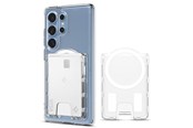 Mobil - Andet Tilbehør - Spigen Ultra Hybrid Wallet MagSafe - crystal clear - Samsung Galaxy S25 Series - AFA09206