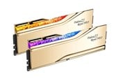 RAM - G.Skill Trident Z5 Royal Neo RGB DDR5-6000 - 32GB - CL26 - Dual Channel (2 pcs) - AMD EXPO - Guld med RGB - F5-6000J2636H16GX2-TR5NG