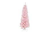 Boligindretning - NORDIC WINTER Christmas tree artificial PVC - 180 x 68 cm - "BLING" Class C - pink - 780-182