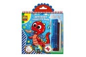 Børnebøger - Activity and Coloring Book Metallic 3in1 - Børnebog - Pocketbog - 00115