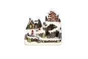 Boligindretning - NORDIC WINTER Christmas town "Mountain Town" w/lights & music - 780-520