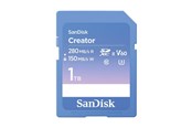 Hukommelseskort - SANDISK Creator SD - 280MB/s - 1TB - SDSDXEP-1T00-GNCIS