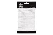 Kreativitet & Hobbyartikler - Creativ Company - Lace Ribbon White 10m - 41092