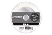 Kreativitet & Hobbyartikler - Creativ Company - Polyester Cord White 50m - 415838