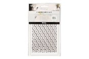 Kreativitet & Hobbyartikler - Creativ Company - Patterned Cardboard Flower White 10 pcs. - 216922