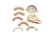 Kreativt Legetøj - Colorations - Make and Decorate your Own Wooden Rainbow Set of 6 - DYORNB6