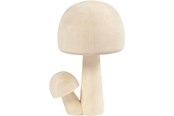 Kreativitet & Hobbyartikler - Creativ Company - Combined Wooden Mushrooms - 56936