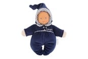Dukker & Tilbehør - Corolle - Mon Doudou Babidoux Navy Blue Starry Dreams Baby Doll 20cm - 9000060040