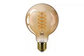 Lyskilder - Philips LED pære Filament G95 7W/827 (50W) SceneSwitch amber E27 - 929003806801