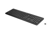 Tastatur - HP 230 - Tastatur - Sort - 3L1E7AA#UUW