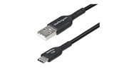 USB kabel - StarTech.com 3ft (1m) USB-A to USB-C Charging Cable Charger Cord M/M - USB-C cable - USB to 24 pin USB-C - 1 m - USB2AC1MNC