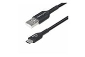 USB kabel - StarTech.com 2m (6.6ft) USB-A to USB-C Charging Cable Charger Cord M/M - USB-C cable - USB to 24 pin USB-C - 2 m - USB2AC2MNC