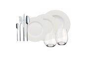 Borddækning - Villeroy & Boch Wonderful World White 4 Friends 36 tableware set - 10-1155-9032