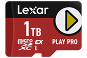 Hukommelseskort - Lexar microSD Express PLAY Pro - 900MB/s - 1TB - LMSXPS0001T-BNNNG