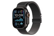 Smartwatch - Tilbehør - Lippa Apple Watch Rustfrit Stål inkl. Lås 42/44/45/46/49 mm, Sort - LPAW131