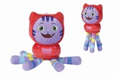 Plys - Gabby's Dollhouse Universal - DJ Catnip (25cm) - 6305875265NPB