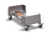 Skrivebordstilbehør - DURABLE Affaldsvogn DURABIN 60 rPP - 334037