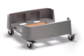 Skrivebordstilbehør - DURABLE Affaldsvogn DURABIN 90 rPP - 334137