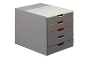 Arkivering & Opbevaring - DURABLE Skuffekabinet VARICOLOR® 5 - DUR201