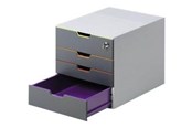 Arkivering & Opbevaring - DURABLE Skuffekabinet VARICOLOR® 4 SAFE - 760627