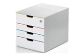 Arkivering & Opbevaring - DURABLE Skuffekabinet VARICOLOR® MIX 4 SAFE - 762627